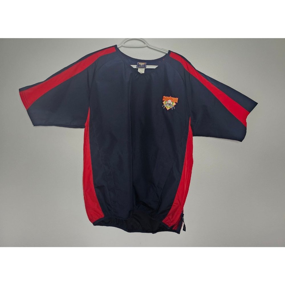 Cooperstown Dream Park Baseball Windbreaker Warm Up Pitcher Jacket Mens S Small